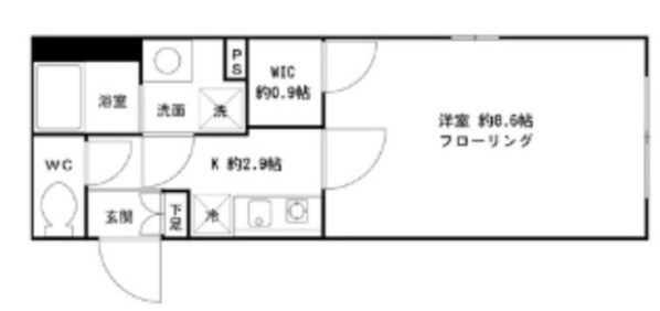 コンポジット駒込の物件間取画像